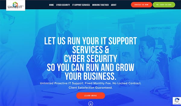 Unified IT homepage